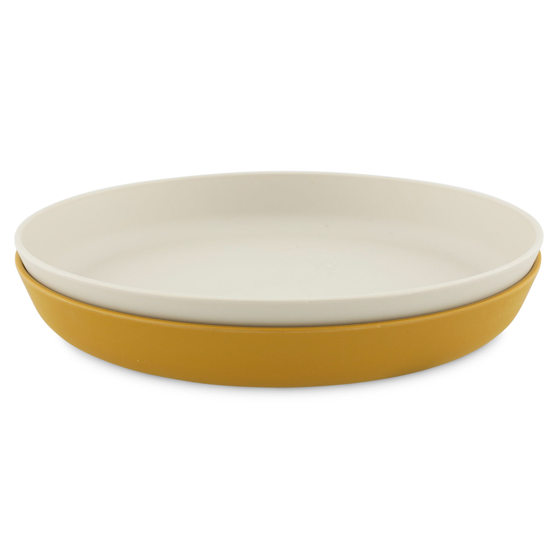 PLA assiette 2-pack - Mustard